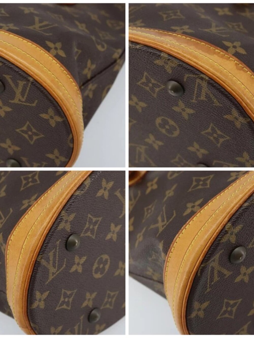 LOUIS VUITTON Monogram Bucket PM Shoulder Bag M42238 LV Auth 173751 - Picture 16 of 16